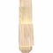 Ekena Millwork Eugene Rough Sawn Timber Gable Bracket, Douglas Fir, 36"W x 13"H x 4"D x 6"F, 9/12 Pitch GBW036X13X0406EUG00RDF - alternate 5
